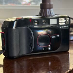 CANON Auto Boy 3 Sure Shot SUPREME 35mm Film Point & Shoot Camera TESTED WORKS